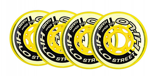 Колеса для роликовых коньков HI-LO S19 STREET 4PK